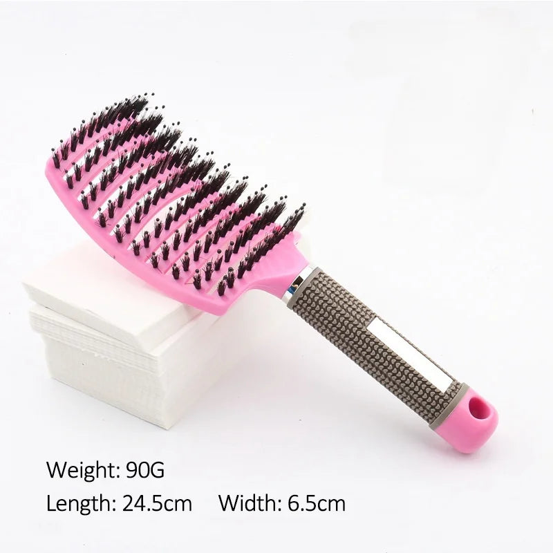 Professional Salon Hairdressing Comb Scalp MassageCombs Wet Curly Detangle Hair Brush for Barber Styling Tools