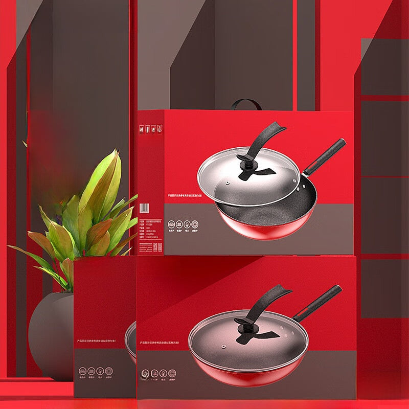 Multi-functional frying pan and flat pan cookware