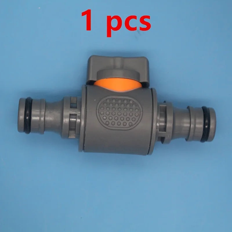 1/2PCS Garden Hose Pipe Tap Shut Off Valve Pipe Connector & Coupler for Water Stop Tap Adapter Quick Joint Water Irrigation Tool