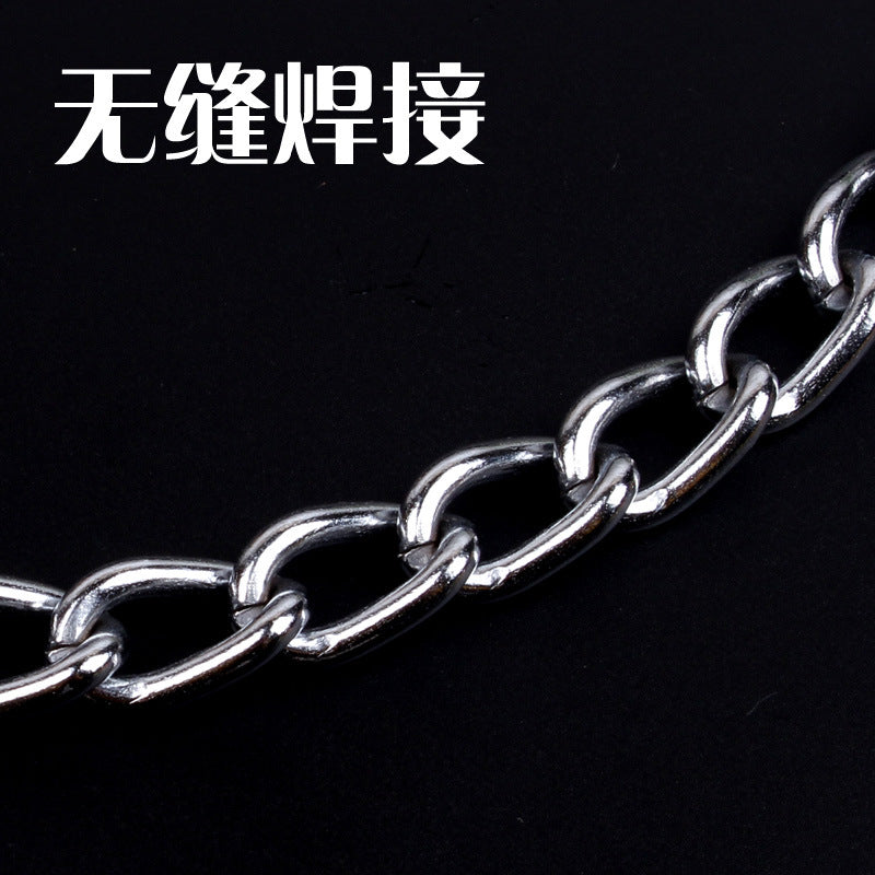Pet Traction Rope Metal Dog Chain Dog Rope Iron Buckle Chain Chain Chain Dog Rope