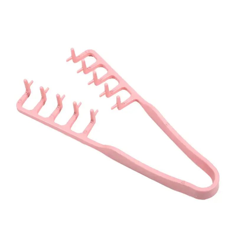 Fluffy Texture Styling Comb Volumizing Wide-Tooth Hairbrush Curling Tools Fluffy Roots Hair Seam Cover Bangs Hairdressing Comb