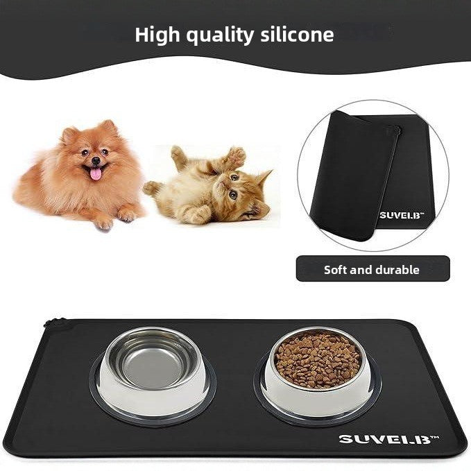 Silicone pet placemats