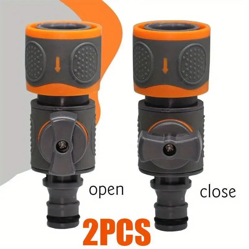 1-Pcs 1/2" 3/4" 1" Garden Hose Quick Connect Adapters -EU BPS Threaded Fittings for Faucets, Spray Guns & Watering Systems