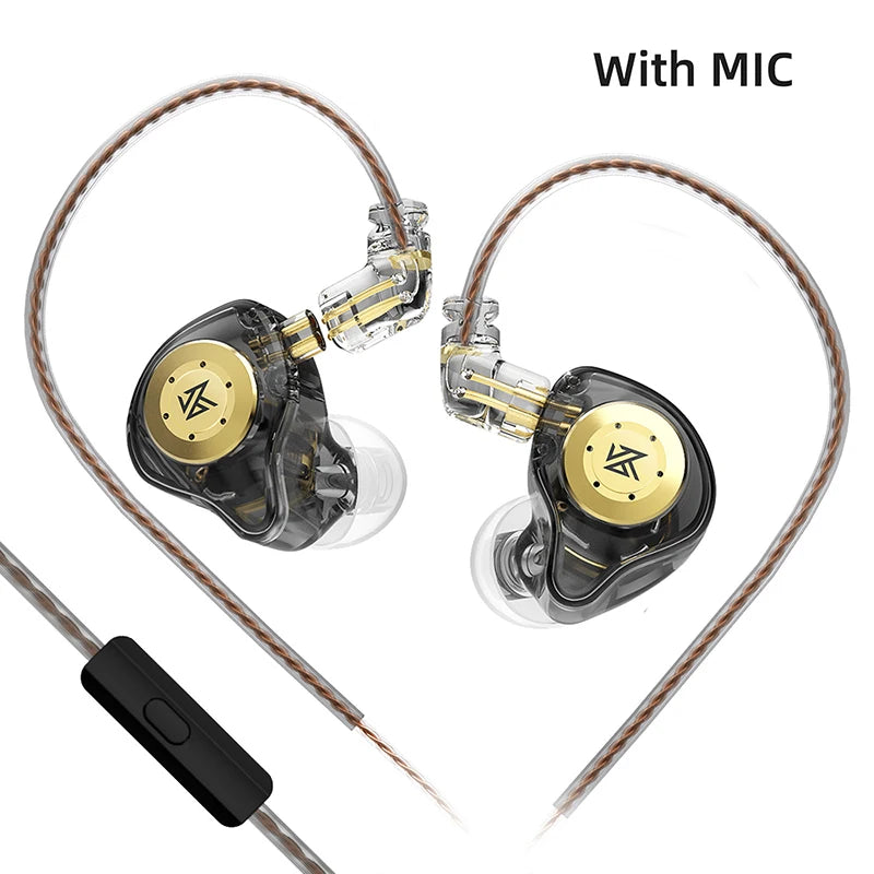 KZ EDX PRO 1DD Dynamic Drive Earphone HIFI Bass Music Earbud Sport Noise Cancelling Headset KZ EDXPRO ZSTX ZSN PRO ZAS ES4 SKS
