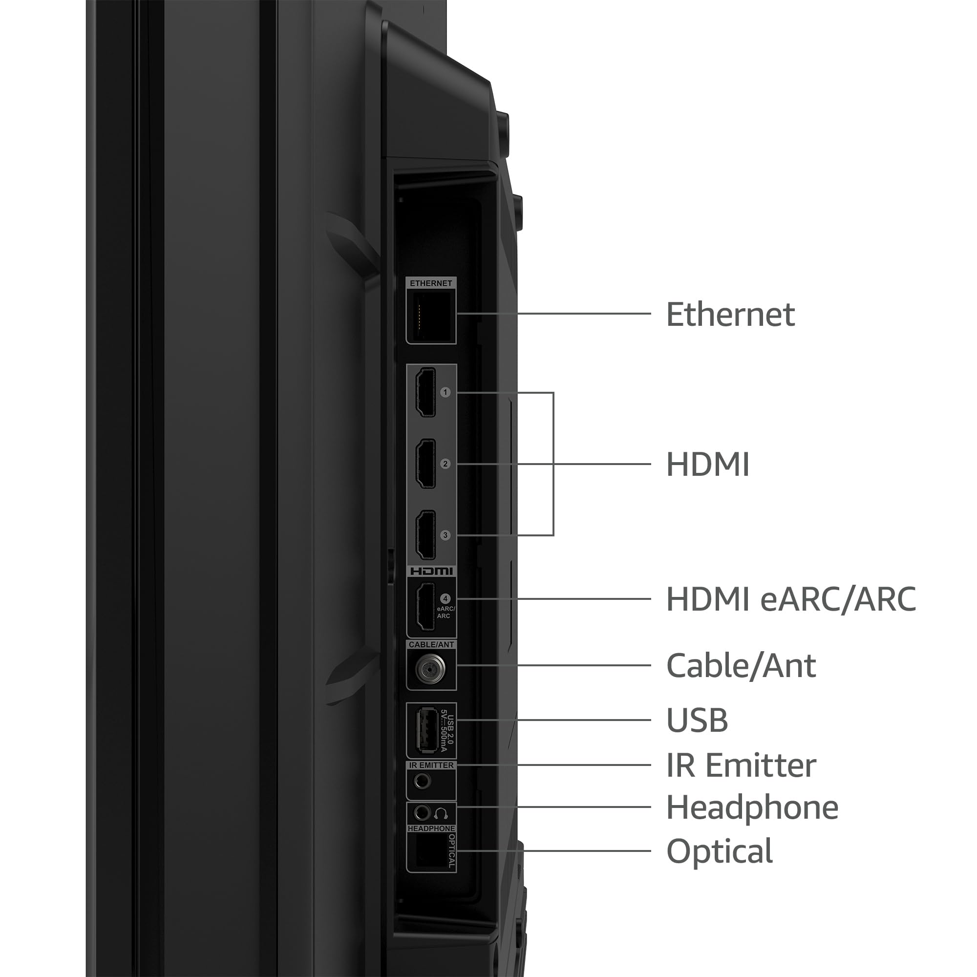 Amazon Fire TV 55" 4-Series, 2024 release, with Fire TV Soundbar