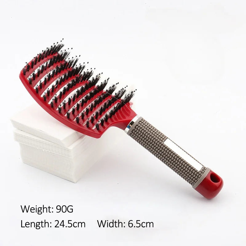 Professional Salon Hairdressing Comb Scalp MassageCombs Wet Curly Detangle Hair Brush for Barber Styling Tools
