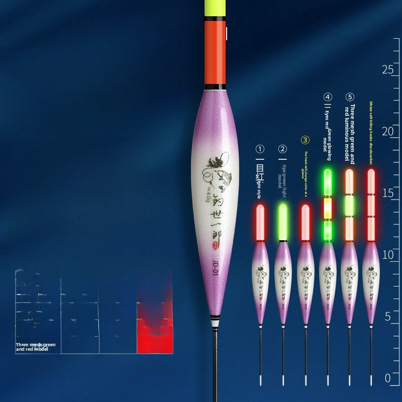 Bite-hook rockfish with night-light