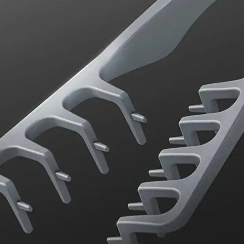 Fluffy Texture Styling Comb Volumizing Wide-Tooth Hairbrush Curling Tools Fluffy Roots Hair Seam Cover Bangs Hairdressing Comb