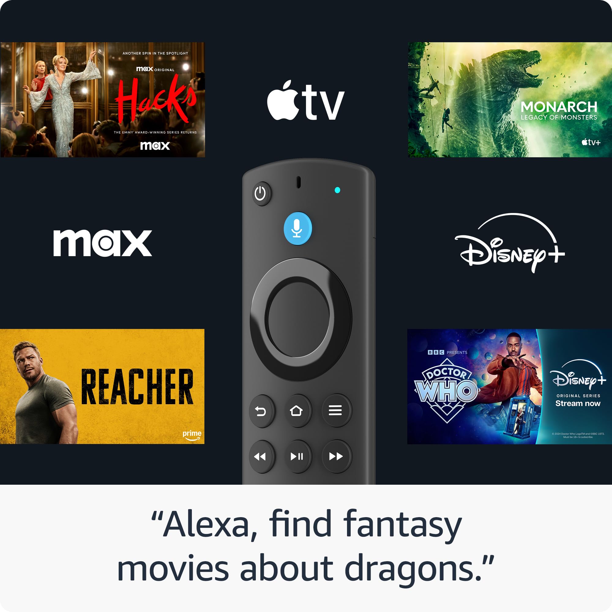 Amazon Fire TV 55" 4-Series, 2024 release, with Fire TV Soundbar
