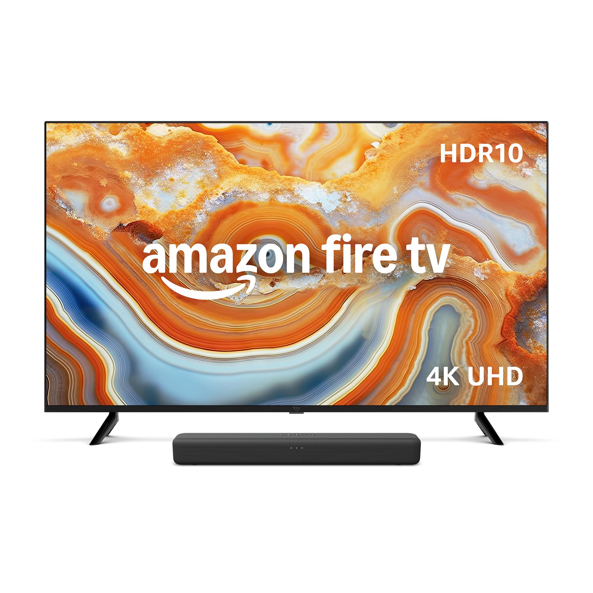 Amazon Fire TV 55" 4-Series, 2024 release, with Fire TV Soundbar