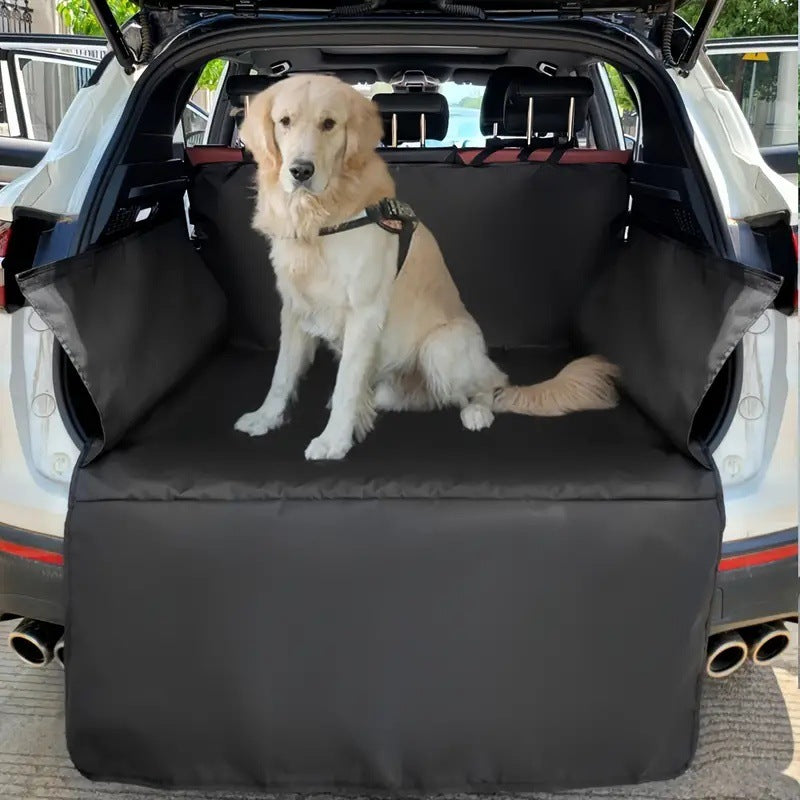 Pet car anti-dirty trunk mat