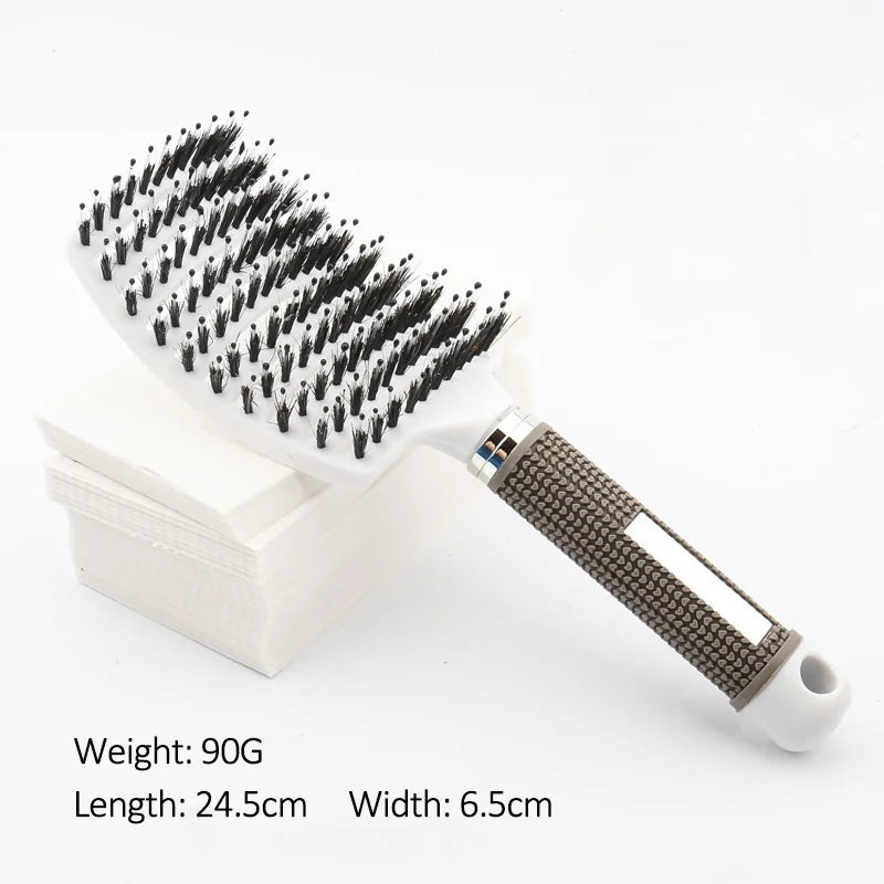 Professional Salon Hairdressing Comb Scalp MassageCombs Wet Curly Detangle Hair Brush for Barber Styling Tools
