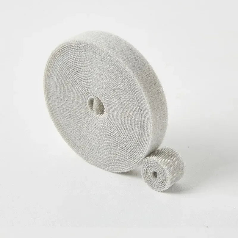 1PC 10mm 5m Data Cable Management Cable Tie Reusable Removable Multi-purpose Wire Organizer Data Cable Storage Tape Plant Fixati