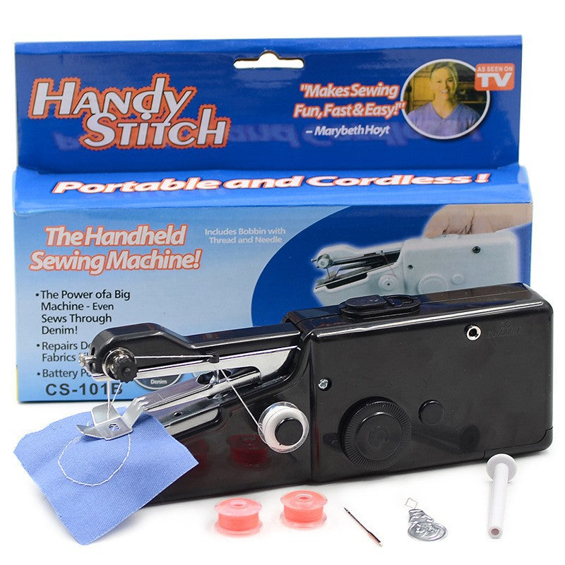 Handheld Electric Sewing Machine.
