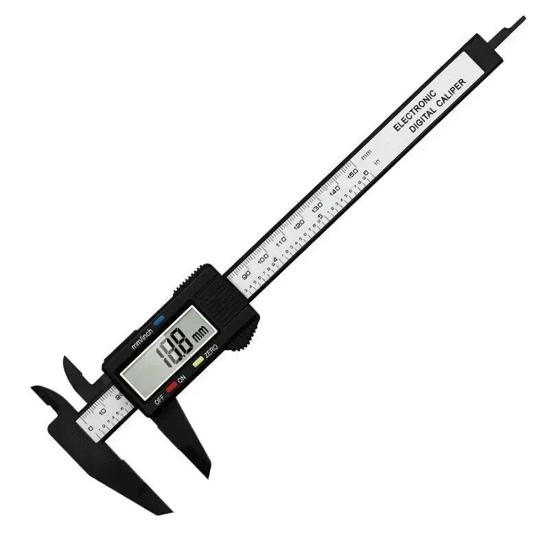 0-150mm High Strength Plastic Student Home Woodworking Gap Play Measuring Calipers Electronic Digital Calipers