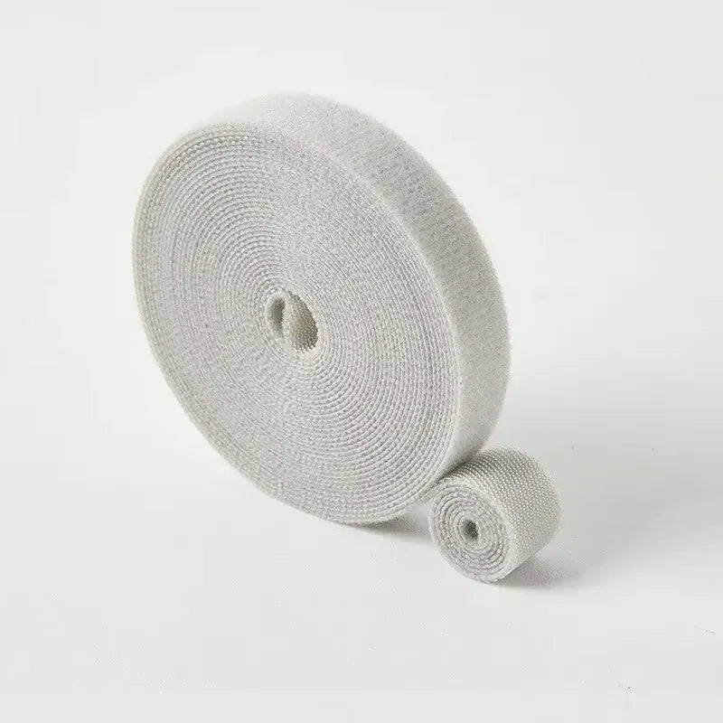 1PC 10mm 5m Data Cable Management Cable Tie Reusable Removable Multi-purpose Wire Organizer Data Cable Storage Tape Plant Fixati