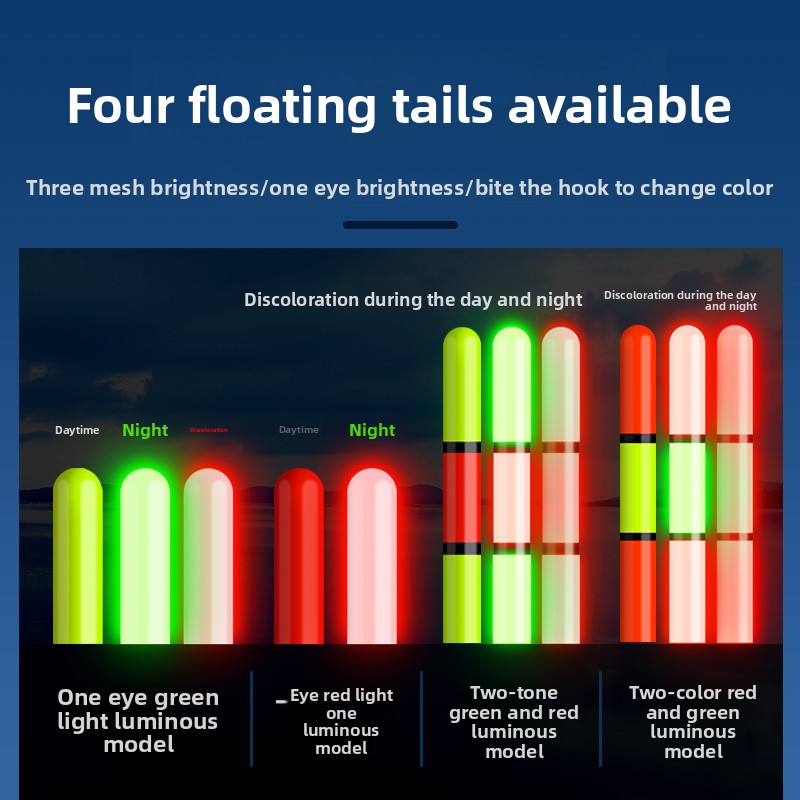 Bite-hook rockfish with night-light