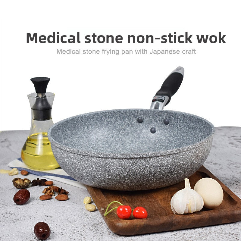 Tourmaline wok non-stick pan
